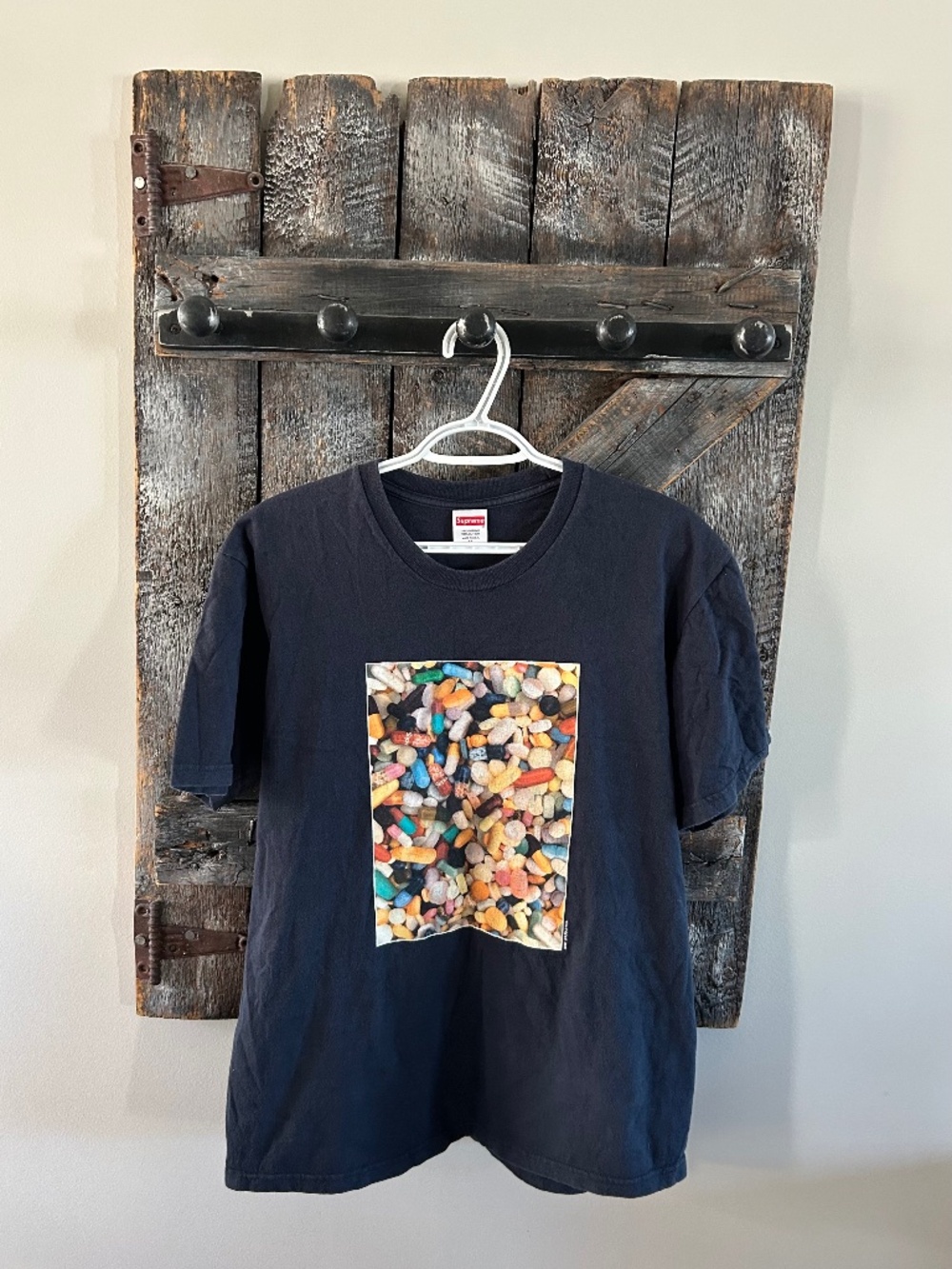 Men's Supreme Pills T-Shirt Black